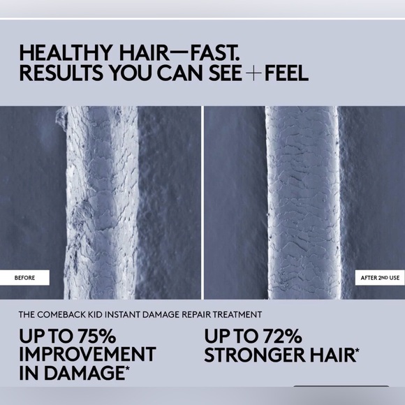 Fenty Beauty Hair The Comeback Kid Repair Treatment - Lavender Blue Tube - Picture 2 of 12
